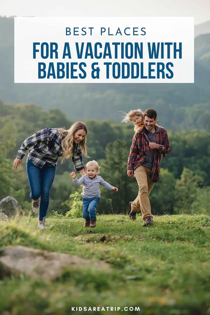 Best Places for a Vacation with Babies and Toddlers - Kids Are A Trip