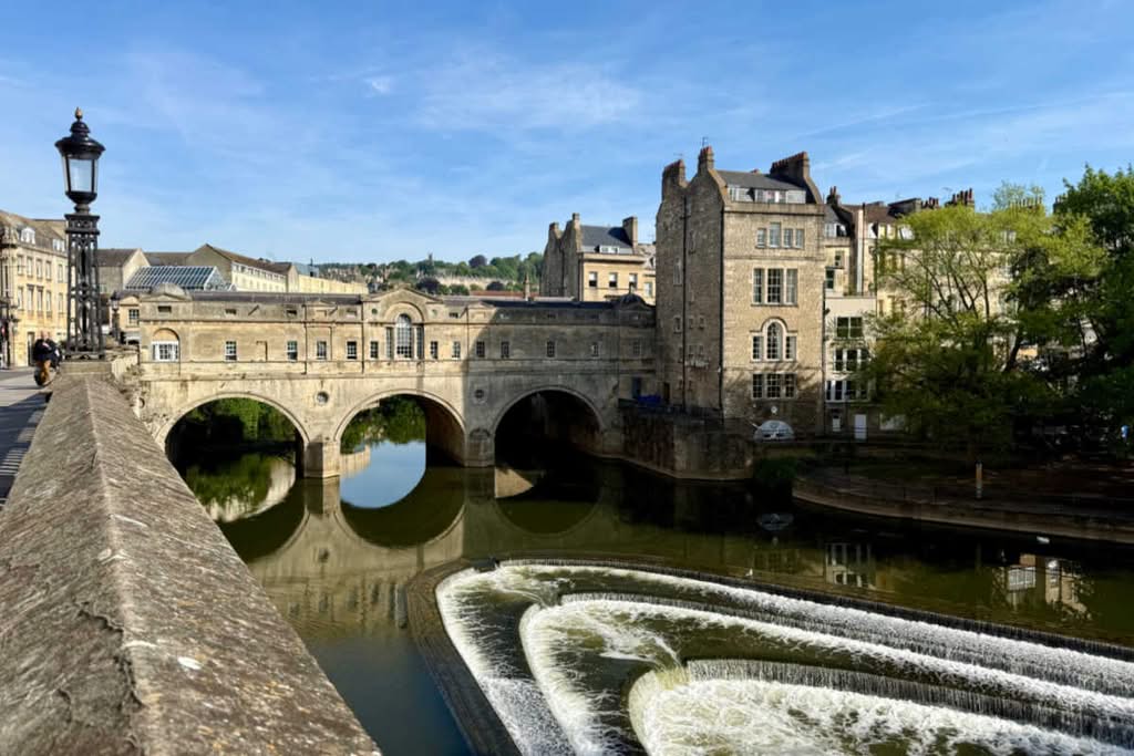 Bath bridge river